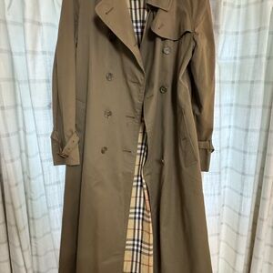 Burberry Tan Trench Coat